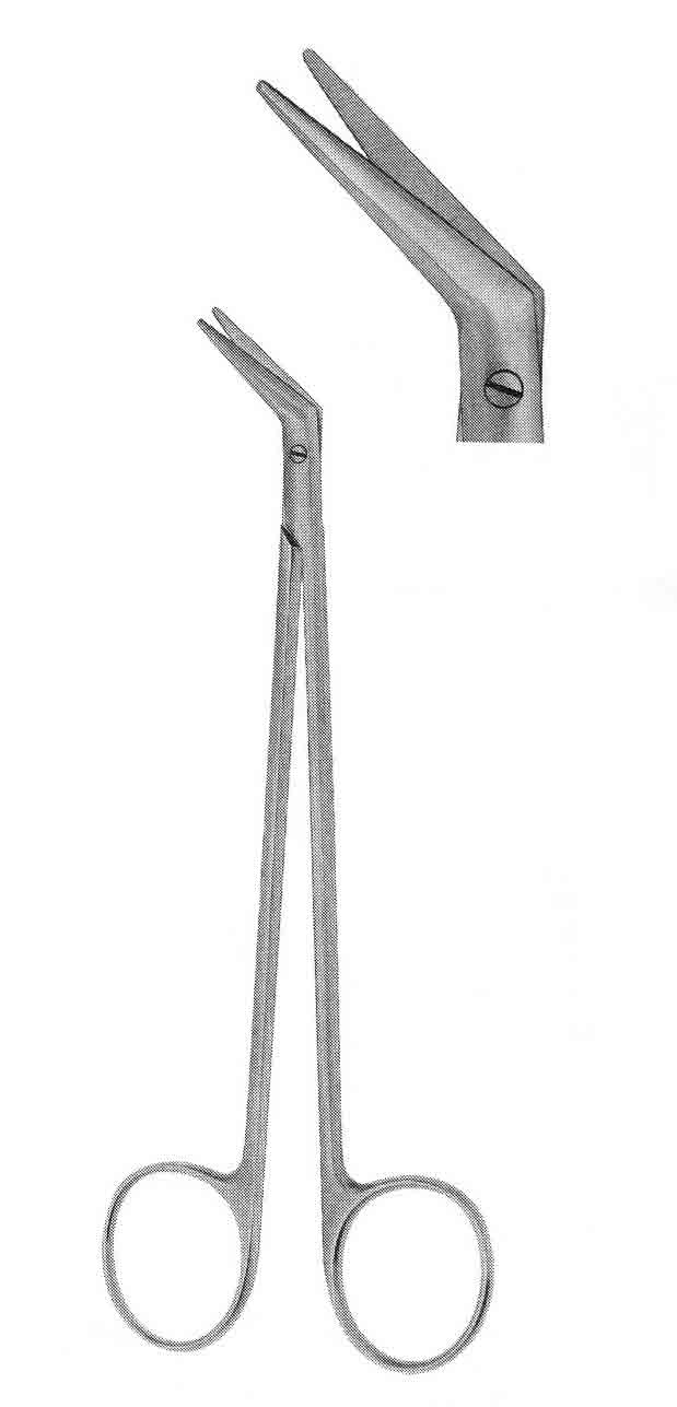 DE BAKEY VASKULER MAKAS 45° AÇILI 16.5CM